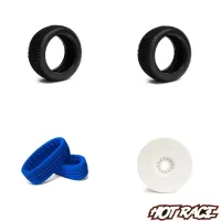 HOT RACE BANGKOK V2 KIT COMPLETE WHITE RIM 1/8 OFF ROAD BUGGY 1 PAIRS
