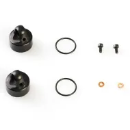 LC RACING C7017 Shock Cap Alu-7075 T6 Hard Coated(2) (C7017)