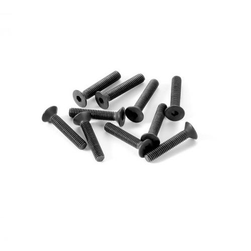 CAP-17024-10 FLAT HEAD SCREW M3x16 (10pcs)