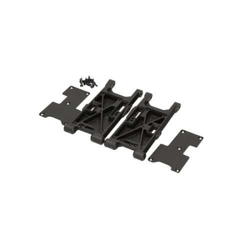 HB RACING HB115835 REAR SUSPENSION ARM SET (HARD) 