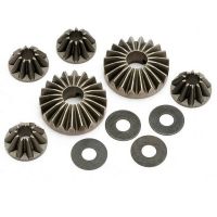 HB RACING HBC8101-1 HARD STEEL DIFFERENTIAL GEAR SET