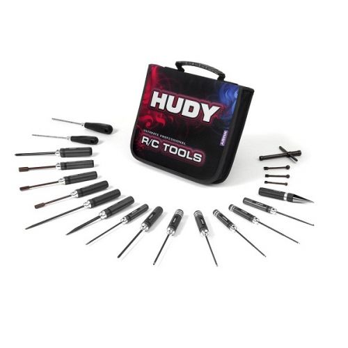 HUDY 190004 Set Of Tools + Carrying Bag - For All Cars - 190004