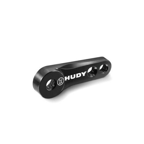 HUDY 293499 ALU SERVO HORN - FUTABA, SAVÖX - 2-HOLE M3 - 25T - 293499