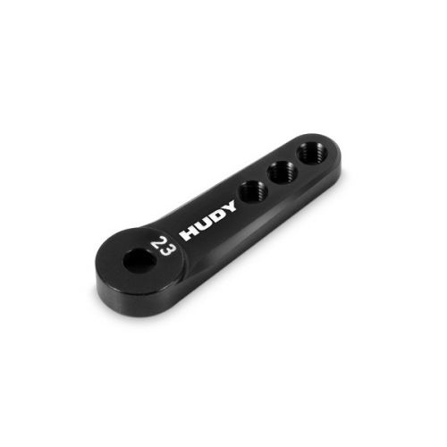 HUDY 293501 ALU SERVO HORN - KO PROPO, SANWA - 3-HOLE M3 - 23T - 293501