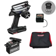 COMBO SANWA 101A32671A RADIO CAR MT-5 + PGS-CX II + BAG + CAP(101A32671A+107A54526A)