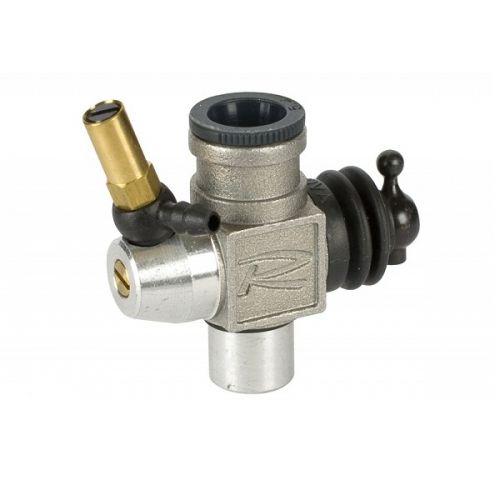 NOVAROSSI 10607 Carburettor Aluminium 2,1cc Slide Ø6,5mm 2 adjustments with Reducer Ø5,4mm