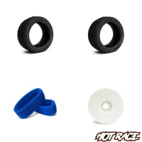 HOT RACE #001-0231 ROMA MEDIUM KIT COMPLETE WHITE RIM 1/8 OFF ROAD BUGGY 1 PAIRS #001-0231 CW