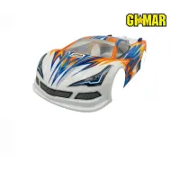 GIMAR CARROZZERIA 1/8 GT CARDAN VELOCE EFRA 6020 CLEAR TRASPARENTE