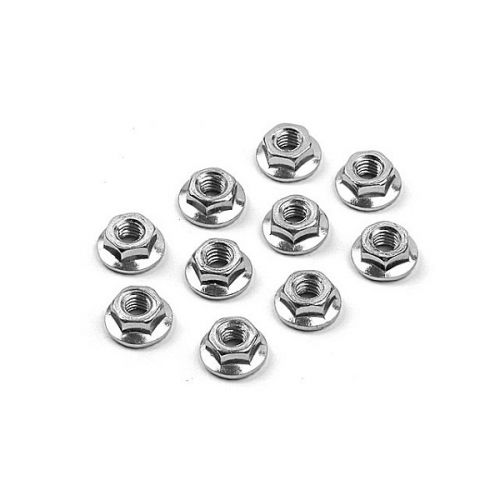 XRAY 960240 Nut M4 with Serrated Flange