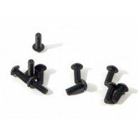 HB RACING HBZ352 BUTTON HEAD SCREW M3x8mm (HEX SOCKET/10pcs) 