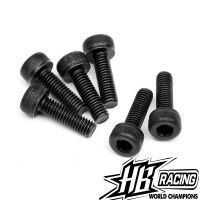 HB RACING HBZ543 CAP HEAD SCREW M3 X 10MM (6PCS)