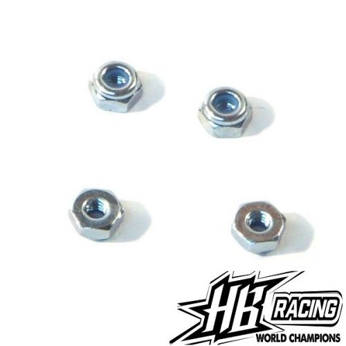HB RACING HBZ662 Lock nut M2 4pcs